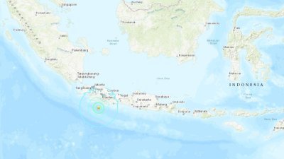 印尼爪哇岛外海6.5级地震　首都雅加达有感