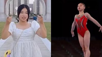 东奥体操金牌美少女胖5公斤　网讥：飞不起来快减肥
