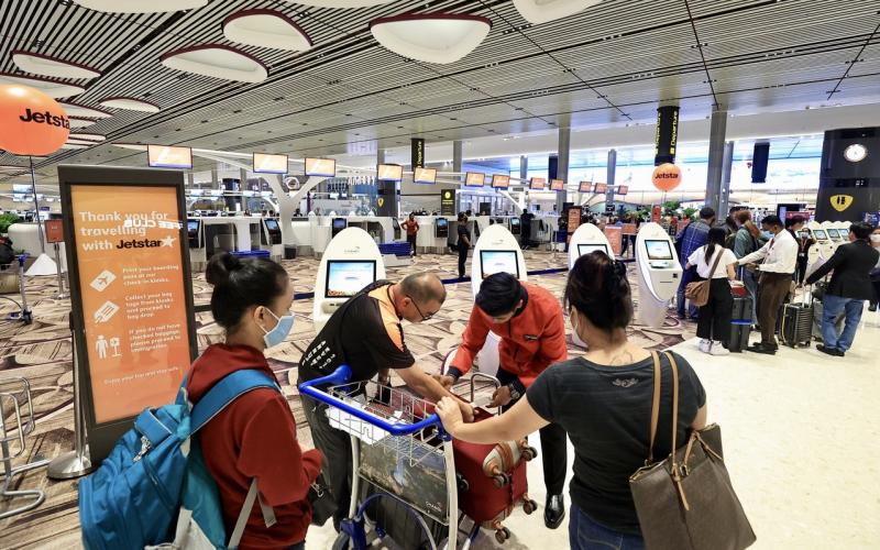 捷星正式迁至樟宜机场T4 首日有25趟航班